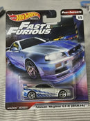 Hotwheels nissan skyline gt-r (bnr34)'
