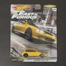 Hot Wheels Premium Fast & Furious Tuners Honda Civic EG Yellow