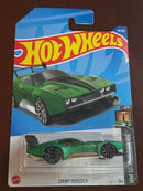 Hot Wheels Count Muscula 83/250 HW Dream Garage 2/5 Green Black Gray