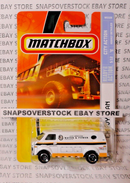 MATCHBOX CHEVY VAN WATER WORKS WHITE