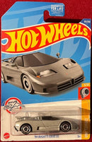 HOT WHEELS 94 bugatti eb110 ss grey