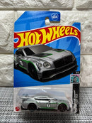hot wheels 2018 bentley continental gt3 grey