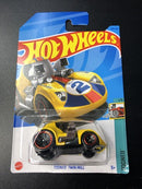 hotwheels tooned twin mill yellow