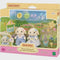 sylvanian families blossom gardening set - flora rabbit sister & brother