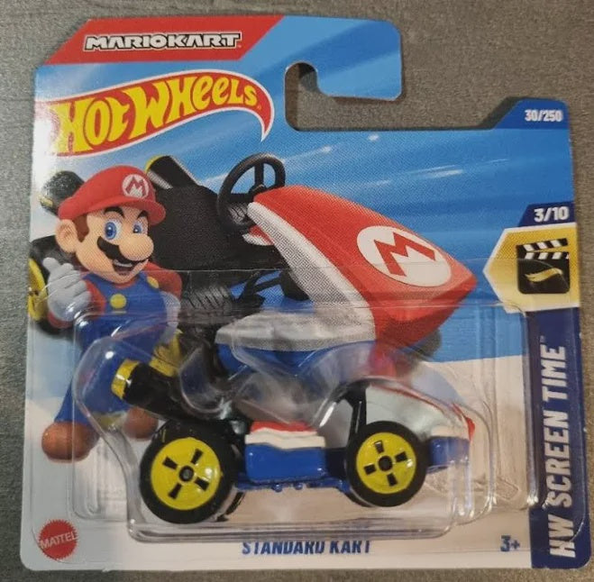 2025 HOT WHEELS STANDARD KART MARIO KART SERIES HW SCREEN TIME(short card)