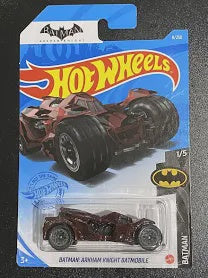 batman arkham knight batmobile hot wheels in red