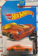hotwheels orange '81camaro