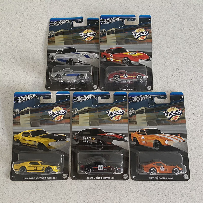 Hot Wheels Vintage Racing Club Full Set