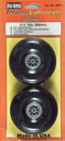 Du-Bro  3-1/2" Dia.  Treaded Wheels (350T)