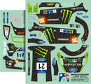 Colorado Decals FORD FIESTA RS WRC Nº21 MEXICO 2012 (dcc24138)