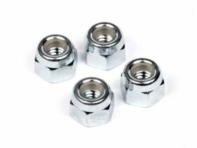 Fastrax M4 Alum Locknuts (4) (fastm4)