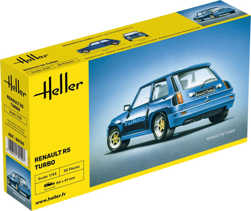 Heller 1/43 RENAULT R5 TURBO (80150)