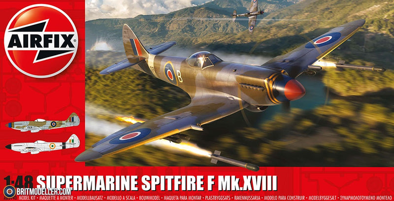 Airfix 1/48 Supermarine Spitfire F Mk.XVIII (a05140)