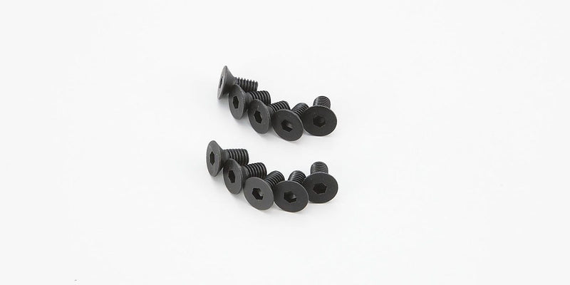 Kyosho Flat Head Screw(Hex/M3x6/10pcs) (1-S33006H)