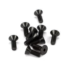Losi Flat Head Screws, 8-32 x 1/2" (10) (losa6262)