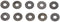 Team Associated Washers, 3x8 mm (89218)