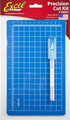 Excel Tools – Cutting mat and and K1 Knife with #11 Blade and safety cap (#90003)