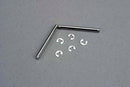 Traxxas Suspension pins, 2.5x29mm (king pins) w/ E-clips (2) (strengthens caster blocks) (3740)