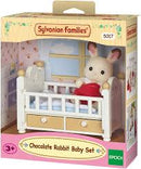 SYLVANIAN FAMILIES Chocolate Rabbit Baby Set (5017)