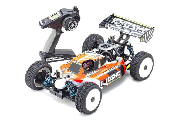 Kyosho 1/8 Scale Radio Control .21 Engine Powered 4WD Racing Buggy Readyset INFERNO MP9 TKI4 V2 (33021)