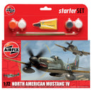 AIRFIX Small Starter Set - 1/72 North American Mustang Mk.IV (A55107)