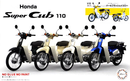 Fujimi 1/12 Honda Super Cub 110 Snap Kit - Pearl Flash Yellow (141879)