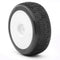 1:8 Buggy Impact Soft Evo Wheel Pre-Mounted Green