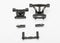 Traxxas  Body mounts, front & rear/ body mount posts, front & rear (7015)