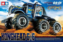 TAMIYA 1/18 G6-01 KONGHEAD 6X6 MONSTER TRUCK KIT (58646)