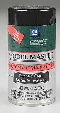 Model Master Lacquer Spray Emerald Green Metallic 3oz (28119)
