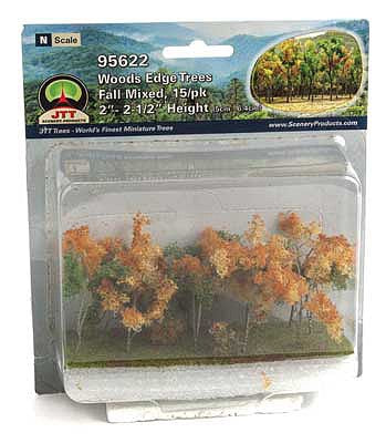 JTT 'N'  Woods Edge Trees Fall Mixed 15pk  (95622)