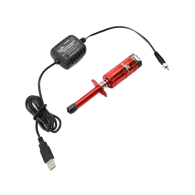 Dynamite Metered NiMH Glow Driver with USB Charger (dyne0200)