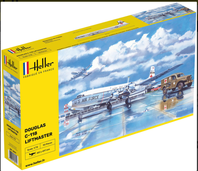 Heller 1/72 Douglas C-118 LIFTMASTER (80317)