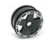 1:8 BUGGY PRO-5 WHEELS (BLACK W/CHROME)