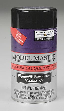 Model Master Lacquer Spray Plum Crazy Metallic 3oz (28121)