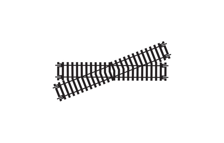Hornby Diamond Crossing - Left Hand (r614)