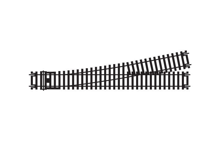 Hornby Left Hand Express Point (r8077)