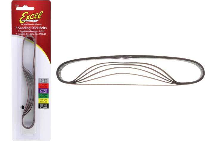 Excell Assorted Spare Sending Belts (5 pieces) (55679)