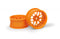 HPI TECH 7 WHEEL ORANGE (6MM/2PCS) (120250)