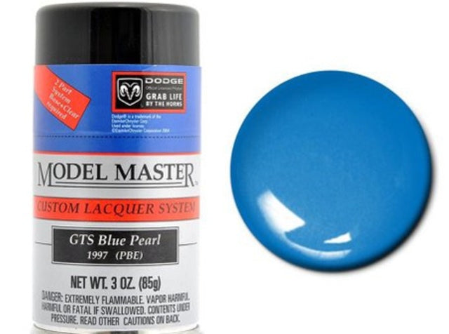 Model Master Lacquer Dodge GTS Blue Pearl Spray  (28129)