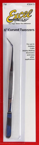Excel Tools Tweezer 6 Curved Pointed (30415)