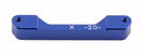 Team Associated TC4 FT Aluminum Rear Arm Mount, X-2.0 (