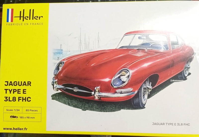 Heller 1/24 JAGUAR TYPE E 3L8 FHC (80709)