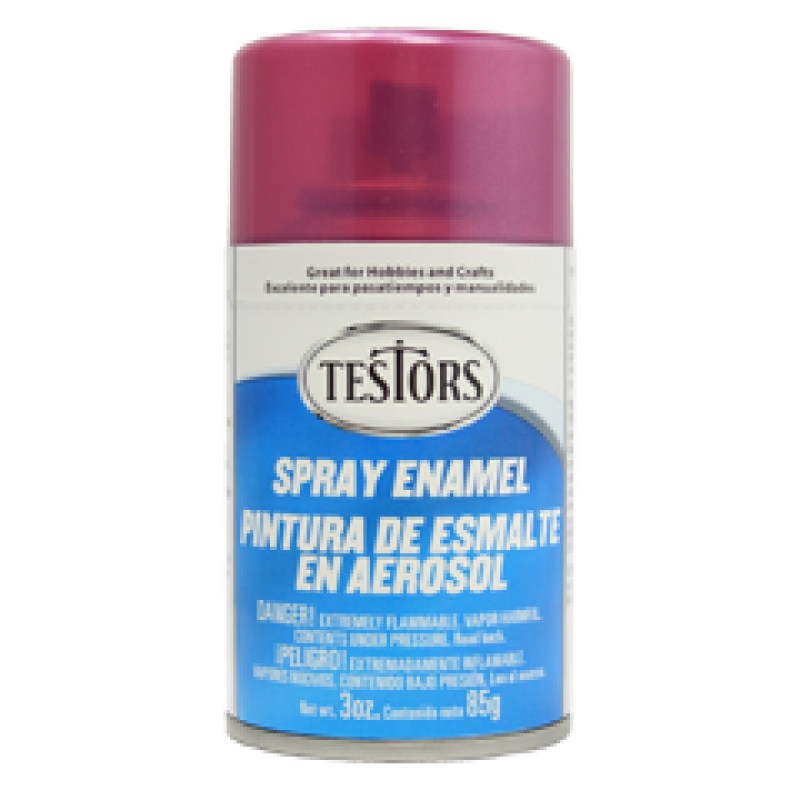 Testors Purple Metal Flake Enamel Spray 3oz (1631)