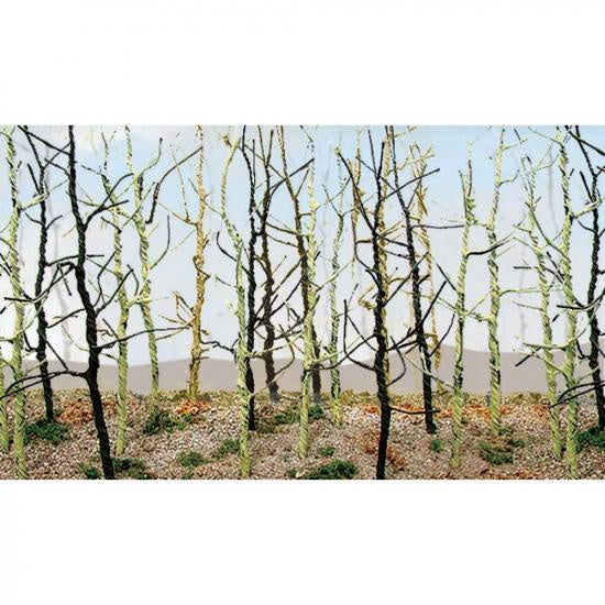 JTT Bare Tree, Woods Edge Trees N-scale, Bare Green 20/pk, Woods Edge Trees 2" to 2-1/2" Height (95628)