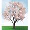 JTT HO-Scale Blossom Cherry Tree 3''-3.5'' 2pk (92321)