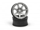 HPI 7TWENTY STYLE55 WHEEL GUNMETAL (6MM/2PCS) (120225)