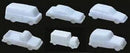 JTT (1/100) Mixed Vehicles 7 styles, White 7/pk (97010)