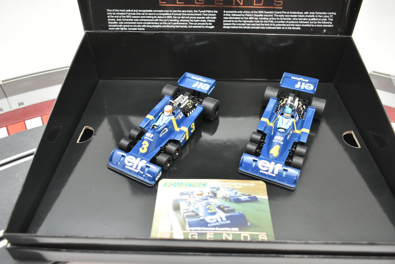 Scalextric TYRRELL P34 - SWEDISH GP 1976 TWIN PACK (C4084)