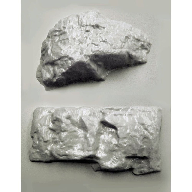 JTT All-Scale Face Rock Plastic Pattern Sheet (2) (97472)